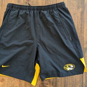Mizzou Nike Shorts, Black, Standard Fit